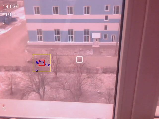 Автомат сопровождения сквозь деревья