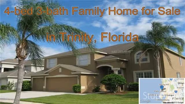 4-bed 3-bath Family Home for Sale in Trinity, Florida on florida-magic.com смотреть онлайн