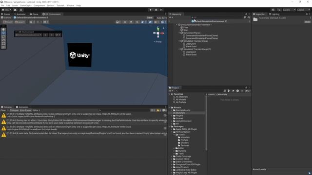 Unity AR Foundation - AR Image Tracking Tutorial смотреть онлайн