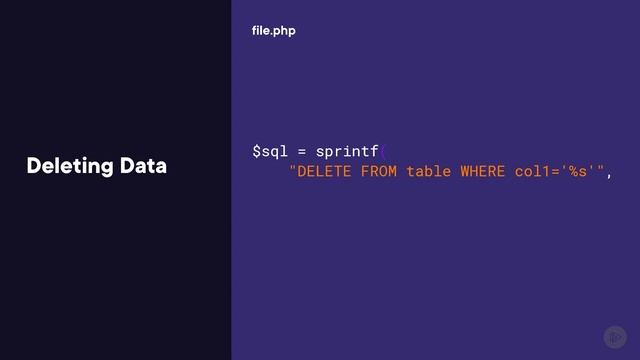 39. Deleting Data смотреть онлайн