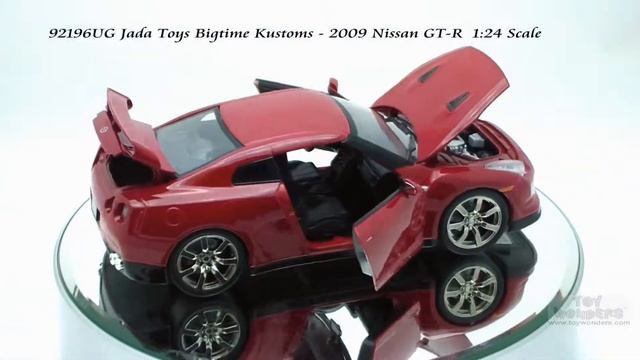 92196UG Jada Toys Bigtime Kustoms 2009 Nissan GTR 124 Scale Diecast Wholesale смотреть онлайн