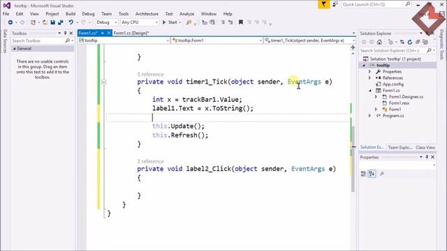 C# Windows Form Application Beginner to Advanced TrackBar - 11 смотреть онлайн