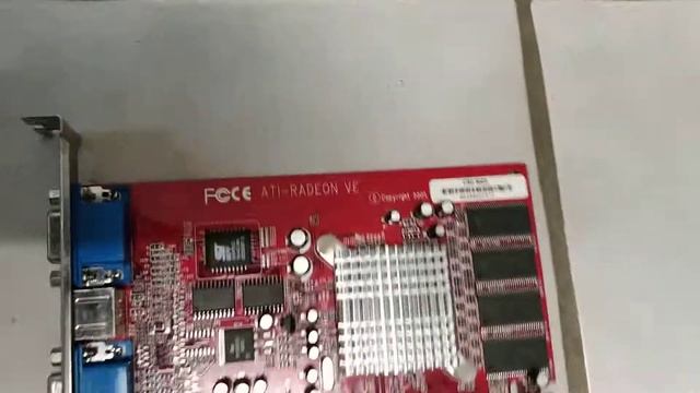 Connect 3D ATI Radeon VE / 7000 64MB 2xVGA TV AGP Video Card PN8912-991 C3D 6003 смотреть онлайн