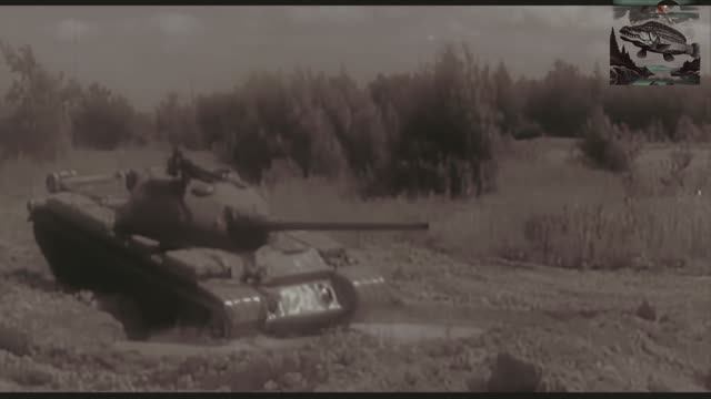 Легендарный Т-54. Советский союз произвел более 33000 единиц этого танка. смотреть онлайн