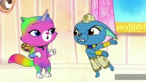 Радужно-бабочково-единорожная кошка - ( 51. Маленькое чудовище ) 🌈 🦋 🦄 🐈