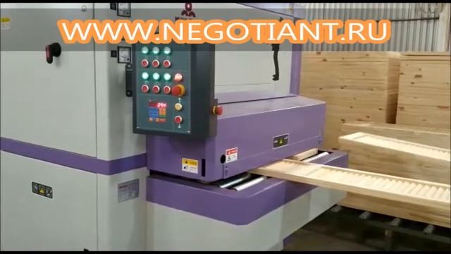 Двухсторонний калибровально шлифовальный станок NORTEC