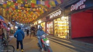 Пятничная прогулка в Катманду Тамель в Непале