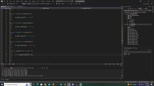 C++ Pong SFML p2 смотреть онлайн