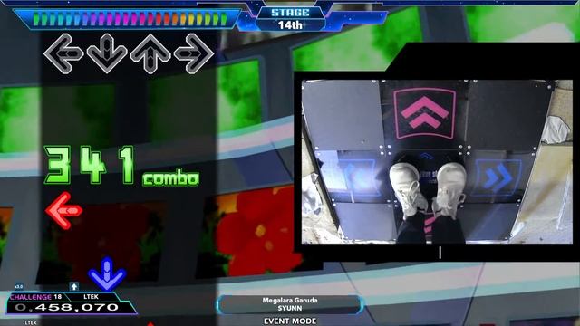[SM5/DDR] Megalara Garuda Challenge 18 981,020