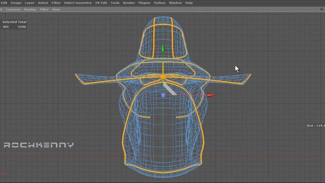 easy Unwrap space ship tutorial Cinema 4d FIXSHOP RU смотреть онлайн