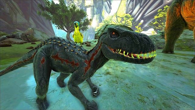 DINO E DINA - ENSINANDO O FILHOTE Á CAÇAR !Dinossauro смотреть онлайн