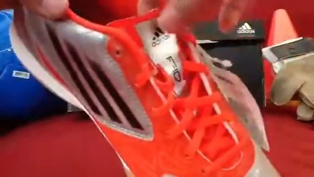 Unboxing Adidas Adizero F-10 Indoor Soccer Shoes смотреть онлайн
