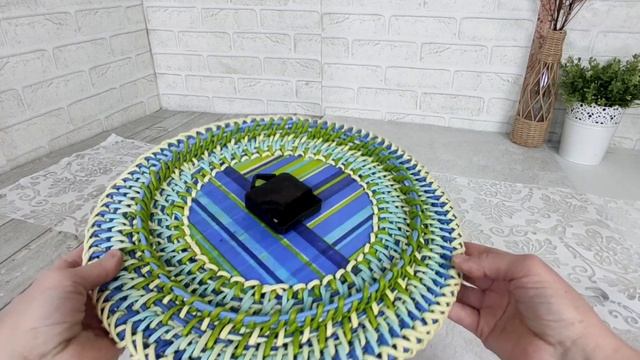 Часы настенные плетеные яркие бирюзовые смотреть онлайн