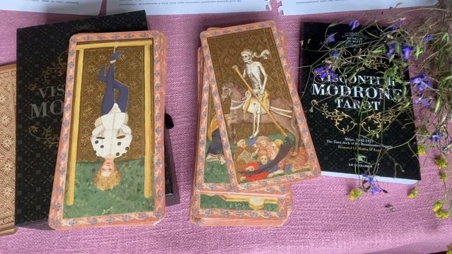 ОБЗОР VISCONTI Di MODRONE TAROT