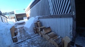 ДЕЛА ДЕРЕВЕНСКИЕ//ЗАГОТОВКА ДРОВ