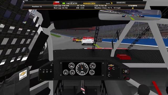Custom AI NR2003 Playoffs at Auto Club Speedway! смотреть онлайн
