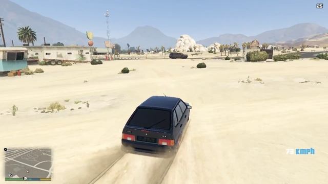 #ваз #vaz2114350 км в час такой четырки не ни у кого #gta5mods,