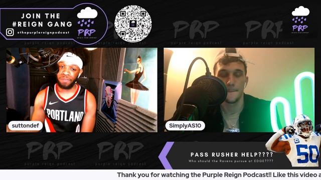 What Sammy Watkins REALLY brings to the Ravens | PASS RUSHERS NEEDED?? | #PurpleReignPodcast #38 смотреть онлайн