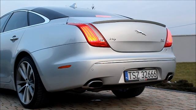 Jaguar XJ 3.0 V6 AWD Supercharged Review and Sound X351 смотреть онлайн