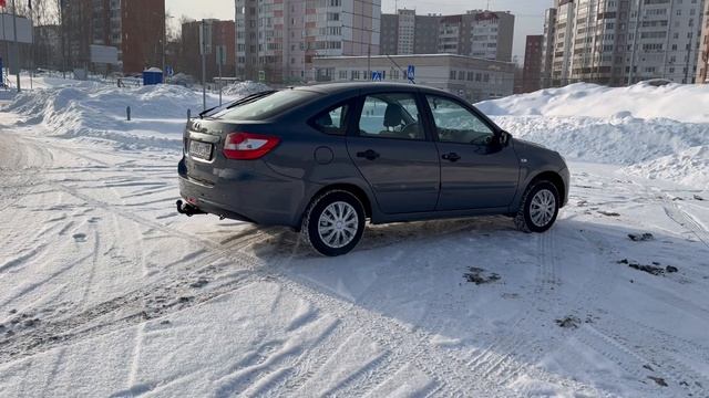 Гранта 2017 ЭУР серая