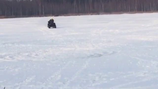 Прыжок на квадрике на горке смотреть онлайн
