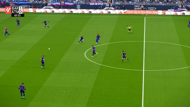 EA FC 25 PS5 Official Gameplay | Atletico Madrid vs Barcelona | 4K60fps смотреть онлайн