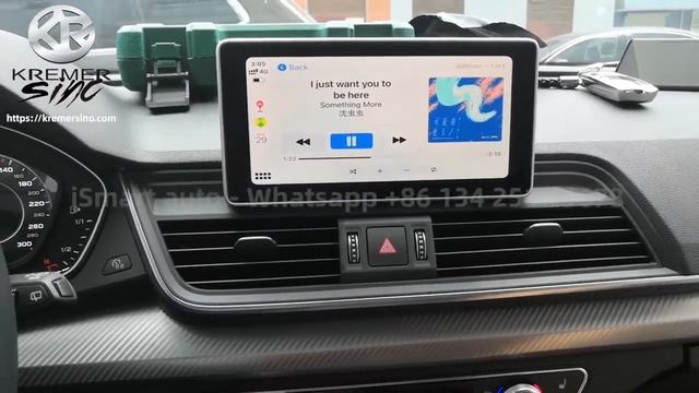 Установка Carplay на Audi Q5 MIB смотреть онлайн