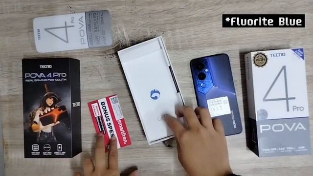 TECNO POVA 4 PRO FLUORITE BLUE 8/128 PROSESOR TERBARU HELIO G99 😎😮 смотреть онлайн