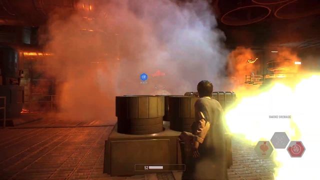 Find the Weapons Cache, Shut Down the Factory - STAR WARS™ Battlefront™ II playthrough смотреть онлайн