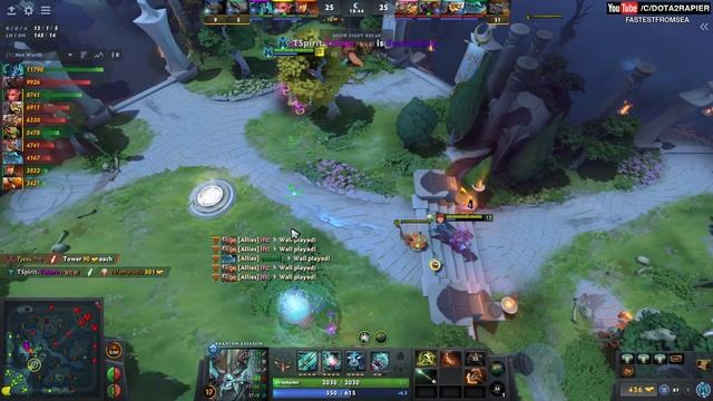 Yatoro Phantom Assassin 12min Fury + Power Treads Fast Farm смотреть онлайн