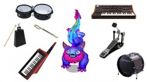 Остров Вублинов - Все Актёры Озвучки и Инструменты Монстров (My Singing Monsters) (Мсм)