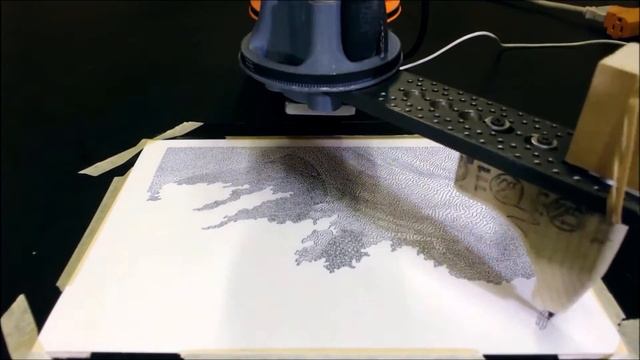 Evezor SCARA Robot Arm TSP Art 3 смотреть онлайн