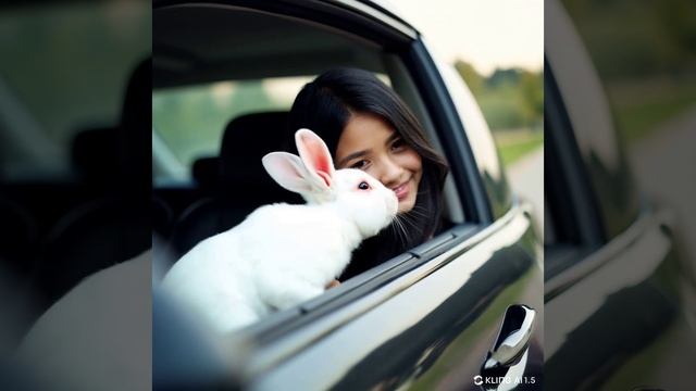 A_white_rabbit_is_riding смотреть онлайн