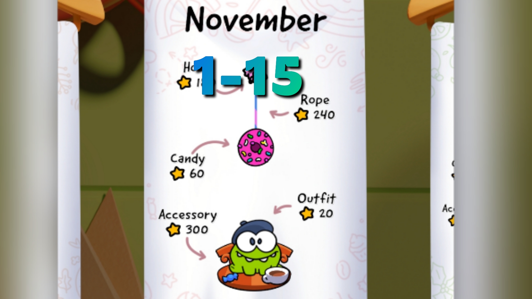 Cut the Rope Daily. November 1-15 2023 смотреть онлайн