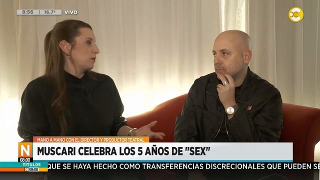 Mano a mano con José María Muscari que celebra los 5 años de "Sex" │N8:00│ 06-08-24 смотреть онлайн