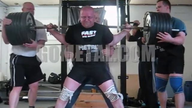 METAL Gym Training, Antti Vajavaara, squat 325kg/dead 310kg смотреть онлайн