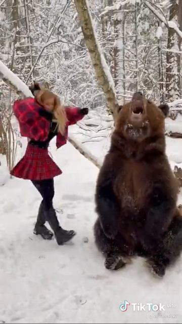 Найди в лесу медведя и с танцуй! Новый тренд! смотреть онлайн