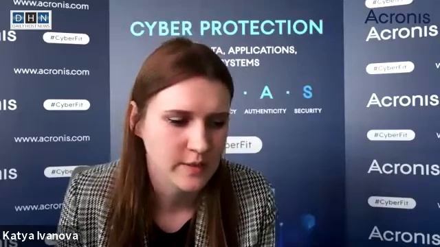 Katya Ivanova, VP Global Sales, Acronis