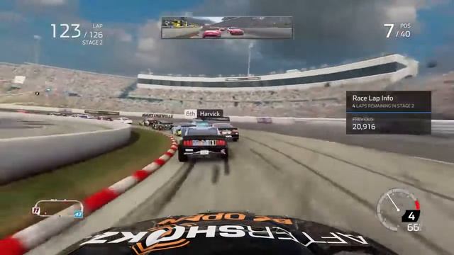 NASCAR HEAT 4 | QUICK RACE CUP SERIES (VS IA 100) | MARTINSVILLE 500 FULL LENGH | B.WALLACE#43 | PS смотреть онлайн