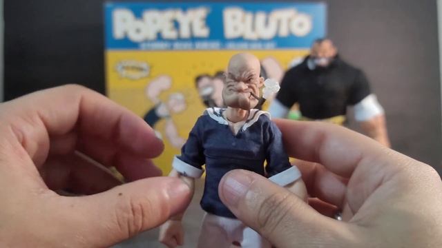 MEZCO TOYZ ONE:12 COLLECTIVE POPEYE AND BLUTO STORMY SEAS AHEAD DELUXE BOX SET REVIEW