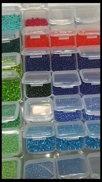 Килограмм бисера (мои хомячьи запасы) #beads #бисер #бисерныеукрашения #многобисера #хомяк смотреть онлайн