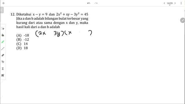 Pembahasan Soal OSN Matematika SMP 2020 Provinsi Lengkap!!! смотреть онлайн