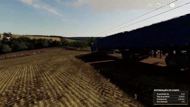 TESTANDO A CR 10.90 NO SORGO - Farming Simulator 19 - Fazenda Porto Barrinha - ep. 26 смотреть онлайн