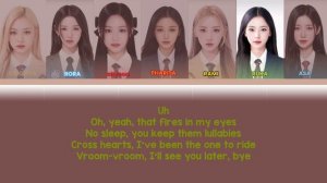 DREAM - BABY MONSTER COLOR CODED LYRICS