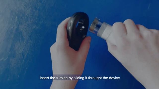 NuvoAir Air Next Spirometer: How to insert the turbine/mouthpiece смотреть онлайн