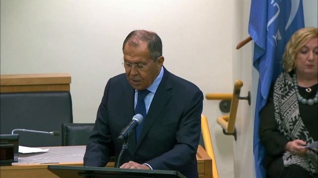 Statement by Mr.Lavrov at the 11th Conference on Facilitating the Entry into Force of the CTBT смотреть онлайн