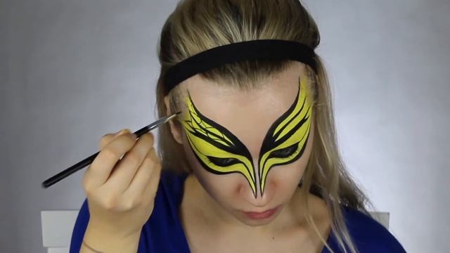 YELLOW BUTTERFLY HALLOWEEN MAKEUP смотреть онлайн