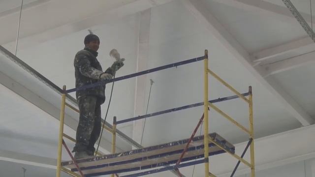 Завершается строительство нового спорткомплекса в Анапской смотреть онлайн