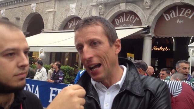 Giro di Lombardia 2012 - Maurizio Fondriest analizza la corsa prima del via di Bergamo смотреть онлайн