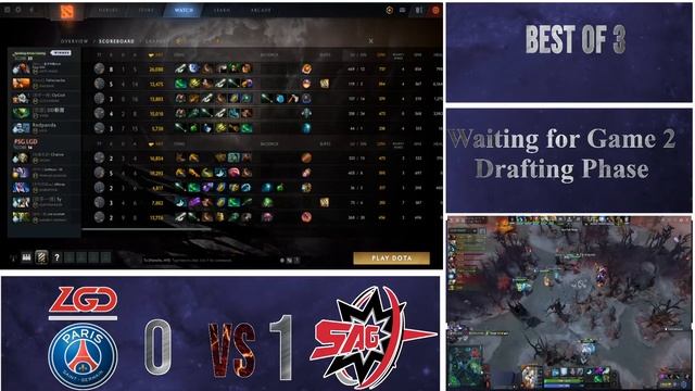 PSG.LGD vs SAG (Bo3) | DPL-CDA Professional League Season 2 смотреть онлайн